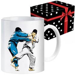 KUBEK SPORTOWY NAGRODA DLA JUDOKI KARATE JUDO SZTUKI WALKI JUDOKA