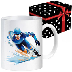 KUBEK SPORTOWY NAGRODA DLA ŁYŻWIARZA ŁYŻWIARSTWO SZYBKIE SHORT TRACK ŁYŻWY