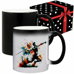 KUBEK SPORTOWY NAGRODA DLA OSZCZEPNIKA RZUT OSZCZEPEM LEKKOATLETYKA