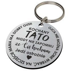 Dzień OJCA TATY prezent upominek brelok breloczek