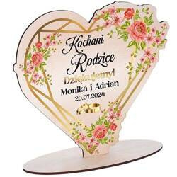 PODZIĘKOWANIE DLA RODZICÓW na ślub wesele prezent