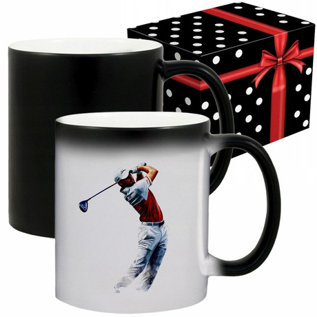 KUBEK SPORTOWY NAGRODA DLA GOLFISTY GOLF DLA GOLFISTKI KIJ GOLFISTA