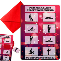 Prezent na Walentynki dla Niej dla Niego bon walentynkowy dla żony męża