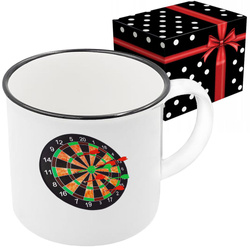 KUBEK SPORTOWY NAGRODA DLA DARTA W RZUCANIU RZUTKAMI DARTA RZUTKI