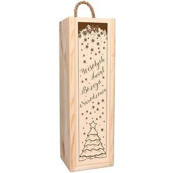 Skrzynka na wino alkohol prezent na święta