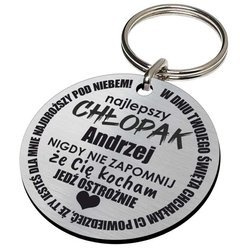 Dzień CHŁOPAKA prezent upominek BRELOK breloczek