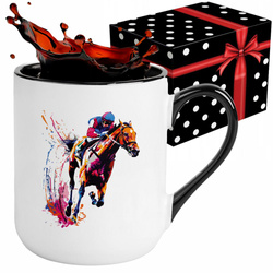 KUBEK SPORTOWY NAGRODA DLA JEŹDZCA KOŃ JEŹDZIECTWO JEŹDZIEC JAZDA KONNA