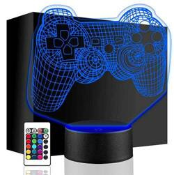 LAMPKA NOCNA LED GAMEPAD PAD PILOT prezent GRACZA Kontroler PS Playstation