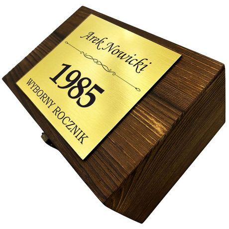 ZESTAW DO WHISKY Z GRAWEREM prezent dla Męża Taty Dziadka na 18-99 urodziny