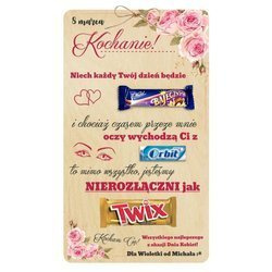 DZIEŃ KOBIET prezent MAMY tabliczka na SŁODYCZE