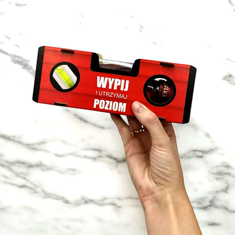 POZIOMICA DLA NAJLEPSZEGO MAJSTRA śmieszny Prezent na 18 20 30 40 URODZINY