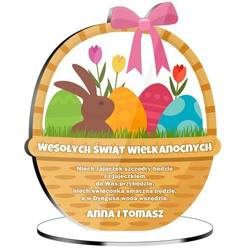 PREZENT NA WIELKANOC OZDOBA NA STÓŁ STATUETKA