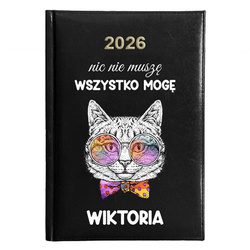 KALENDARZ KSIĄŻKOWY A5 dzienny 2026 ROK TERMINARZ NOTATNIK ŚMIESZNE ZABAWNE