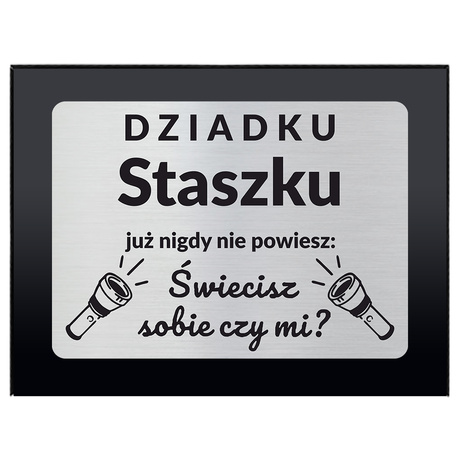 ŚWIECĄCA CZAPKA LED prezent na Dzień Dziadka urodziny święta dla dziadka