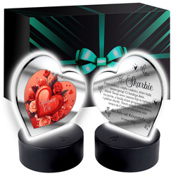 OBRAZEK LED PREZENT NA WALENTYNKI DLA KOBIETY DZIEWCZYNY ŻONY MĘŻA SERCE