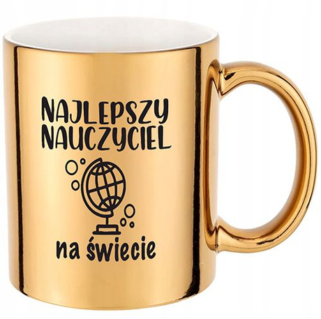 KUBEK PODZIĘKOWANIE NA ZAKOŃCZENIE ROKU SZKOLNEGO DLA NAUCZYCIELA WZORY MIX
