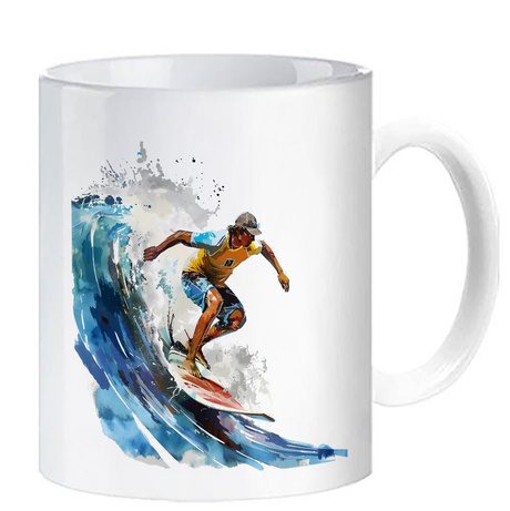 KUBEK SPORTOWY NAGRODA DLA SURFERA SURFER SURFING FALA MORZE REGATY