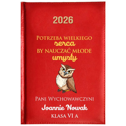 PREZENT NA DZIEŃ NAUCZYCIELA ZAKOŃCZENIE ROKU DLA WYCHOWAWCY KALENDARZ 2026