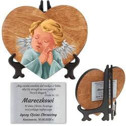 OBRAZEK PAMIĄTKA CHRZTU CHRZEST ŚWIĘTY PREZENT