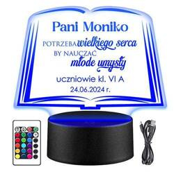 LAMPKA NOCNA LED prezent NA ZAKOŃCZENIE ROKU DLA WYCHOWAWCY WYCHOWAWCZYNI