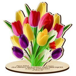 Dzień Kobiet statuetka prezent DEDYKACJA