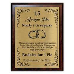 PREZENT ROCZNICA ŚLUBU JUBILEUSZ 20 25 30 35 40 50