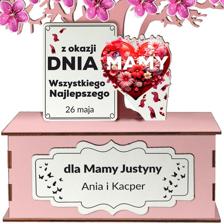 PREZENT NA DZIEŃ MAMY DLA MATKI TEŚCIOWEJ PAMIĄTKA PODZIĘKOWANIE DRZEWKO