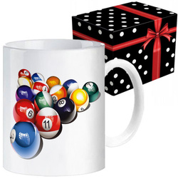 KUBEK SPORTOWY NAGRODA DLA GRACZA ZAWODY W BILARD BILARDZISTA BILE