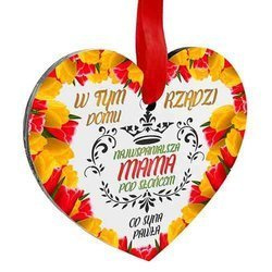 Dzień Matki Mamy prezent upominek DUŻE SERCE