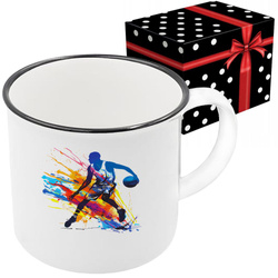 KUBEK SPORTOWY NAGRODA DLA KOSZYKARZA KOSZYKÓWKA KOSZ KOSZYKARZ TURNIEJ