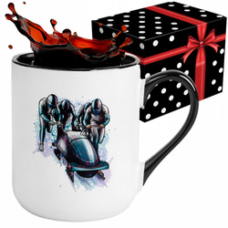 KUBEK SPORTOWY NAGRODA DLA saneczkarza saneczkarz BOBSLEJE ZIMOWA BOBSLEJ