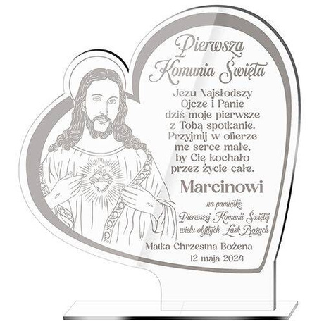 Pamiątka Pierwszej Komunii Świętej Komunia prezent