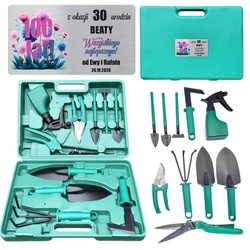 Zestaw Narzędzi Ogrodowych dla Mamy Żony dziewczyny Prezent Urodziny Napis