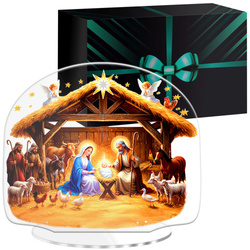 SZOPKA BOŻE NARODZENIE OZDOBA STROIK CHOINKA PREZENT NA ŚWIĘTA GWIAZDKĘ