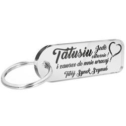 Dzień ojca TATY prezent upominek brelok breloczek