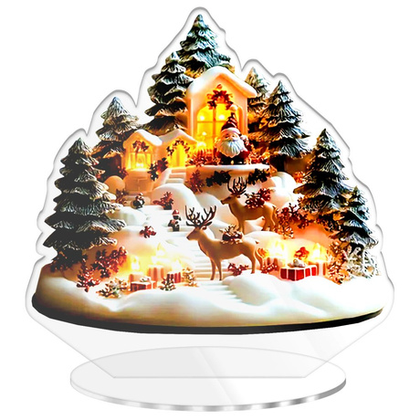 SZOPKA BOŻE NARODZENIE OZDOBA STROIK CHOINKA PREZENT NA ŚWIĘTA GWIAZDKĘ