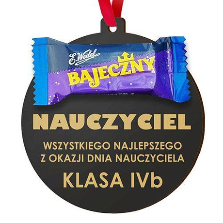 DZIEŃ NAUCZYCIELA PREZENT UPOMINEK MEDAL uczniów