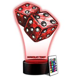 NAGRODA STATUETKA SPORTOWA DLA ZAWODNIKA GRACZA KOŚCI KOSTKI DO GRY