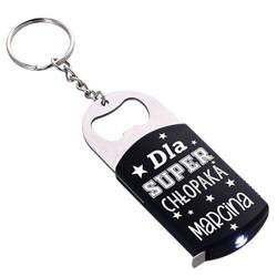 Dzień CHŁOPAKA prezent BRELOK OTWIERACZ MIARA