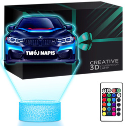 LAMPKA NOCNA LED 3D GAMER GRACZ GRY prezent dziecka URODZINY statuetka