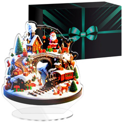 SZOPKA BOŻE NARODZENIE OZDOBA STROIK CHOINKA PREZENT NA ŚWIĘTA GWIAZDKĘ