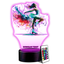 NAGRODA STATUETKA SPORTOWA DLA ŁYŻWIARKI ŁYŻWIARSTWO JAZDA FIGUROWA ŁYŻWY