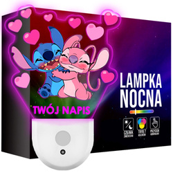 Lampka Nocna LED dla Dziecka Traktor John Deere kontaktu gniazdka CZUJNIK