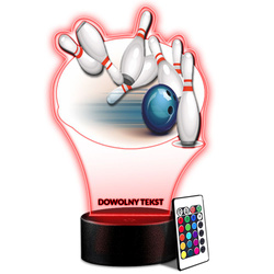 NAGRODA STATUETKA SPORTOWA DLA kręglarza Bowler KRĘGLARSTWO KRĘGLE KRĘGLA