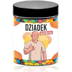 PREZENT NA DZIEŃ DZIADKA OPAKOWANIE NA SŁODYCZE CUKIERKI UPOMINEK