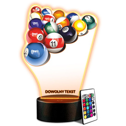 NAGRODA STATUETKA SPORTOWA DLA bilardzista GRACZA W BILARD BILARDZISTY