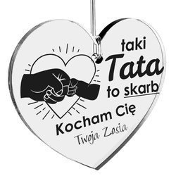 Dzień TATY ojca prezent ZAWIESZKA DO AUTA