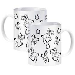 KUBEK WYRÓŻNIENIE NAGRODA DLA JEŹDŹCA SPORTOWCA JEŹDZIECTWO NA URODZINY