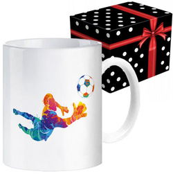 KUBEK SPORTOWY NAGRODA DLA PIŁKARZA PIŁKA NOŻNA PIŁKA TURNIEJ PIŁKI PIŁKARZ