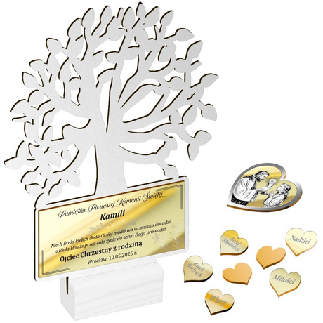 Pamiątka Pierwszej Komunii Świętej dla dziewczynki chłopca Prezent Komunia